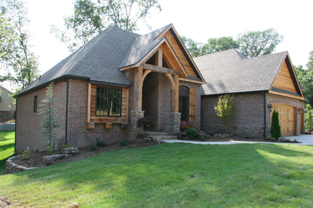 Rustic cottage.