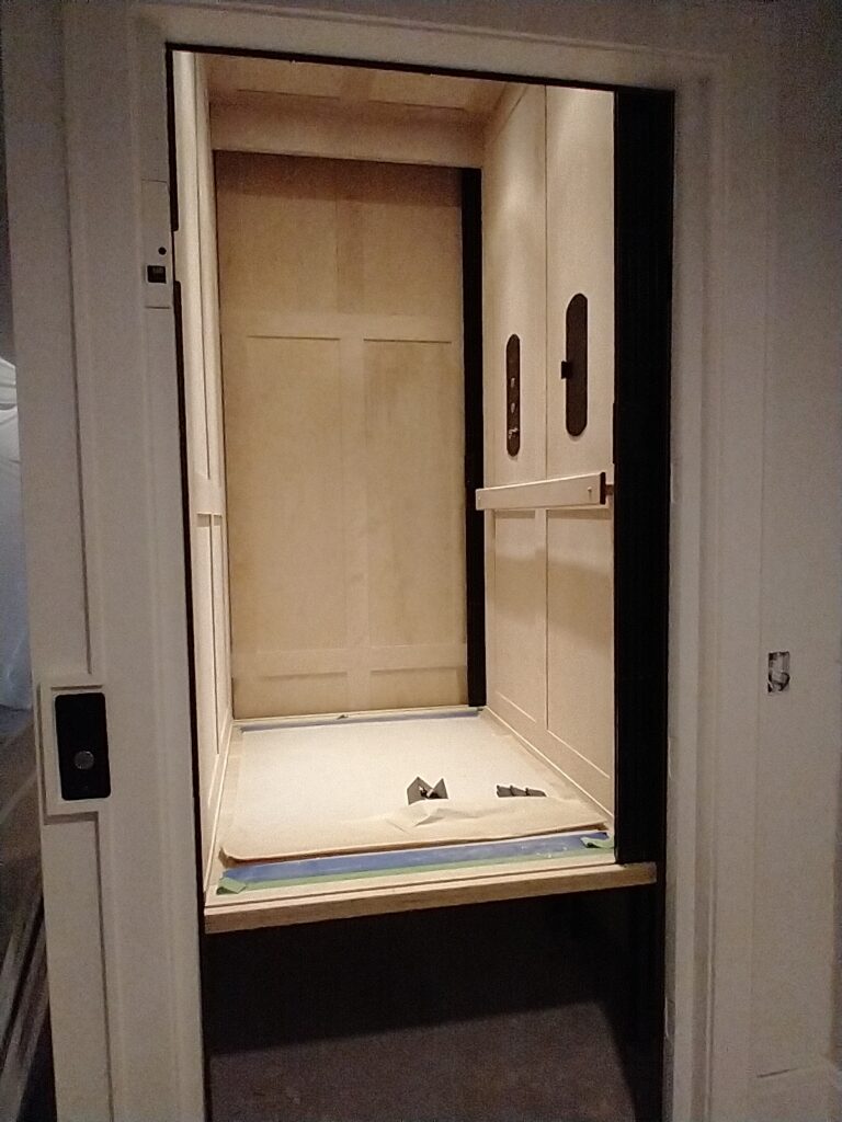 Custom elevator.