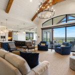 Modern craftsman living room modern farmhouse