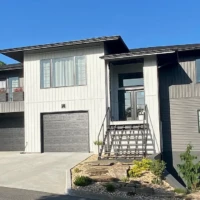 Modern prairie house exterior